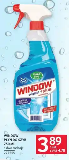 Selgros Gold drop window płyn do szyb oferta