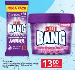 Selgros Cillit Bang Ściereczki uniwersalne nasączone lub Pasta czyszcząca oferta