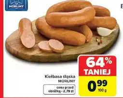 Carrefour Morliny Kiełbasa śląska oferta