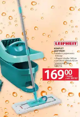 Selgros Leifheit komplet mop profi oferta