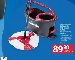 Selgros Vileda komplet mop easy wring and clean turbo oferta
