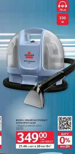 Selgros Bissell odkurzacz piorący 4103N spotclean oferta