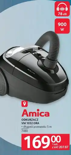 Selgros Amica odkurzacz vm 1032 ora oferta