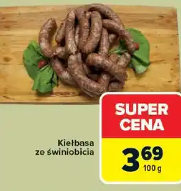 Carrefour Kiełbasa ze świniobicia oferta