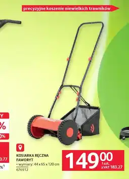 Selgros Kosiarka ręczna Faworyt oferta