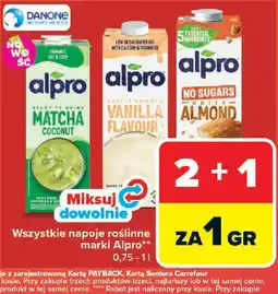 Carrefour Alpro Napoje roślinne oferta
