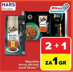 Carrefour Sheba karmy dla kota oferta