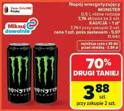 Carrefour Monster Napój energetyzujący oferta