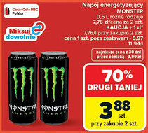 Carrefour Monster Napój energetyzujący oferta