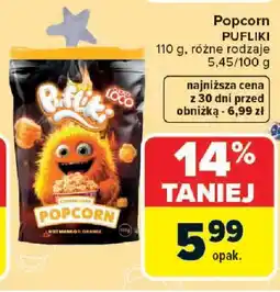 Carrefour Popcorn pufliki oferta