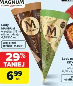 Carrefour Magnum Lody w rożku oferta