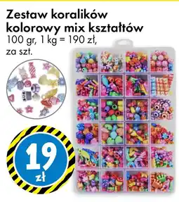 Tedi Zestaw koralików kolorowy mix kształtów oferta