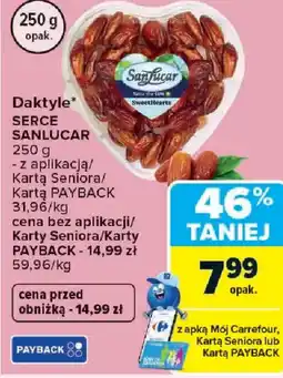 Carrefour SanLucar Daktyle serce oferta