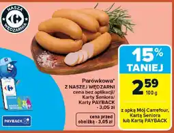 Carrefour Nasza wędzarnia Parówkowa oferta