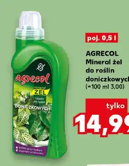 Kaufland Agrecol Mineral żel do roślin doniczkowych oferta
