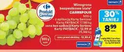 Carrefour Carrefour Winogrona bezpestkowe białe oferta