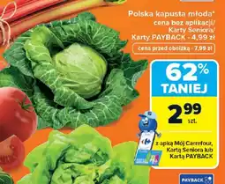 Carrefour Polska kapusta młoda oferta