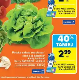 Carrefour Polska sałata masłowa oferta