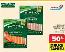 Carrefour Dolina dobra Kielbaski śniadaniowe oferta