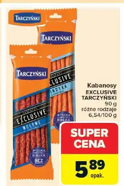 Carrefour Tarczyński Kabanosy exclusive oferta