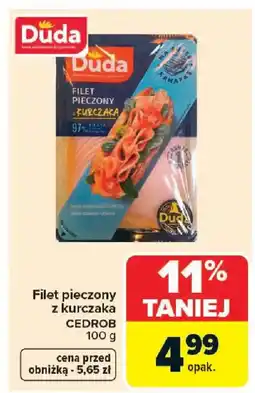 Carrefour Duda Filet pieczony z kurczaka oferta