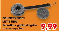 Kaufland Countryside lets bbq Szczotka z gąbką do grilla oferta