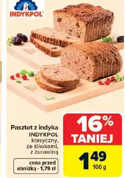Carrefour Indykpol Pasztet z indyka oferta