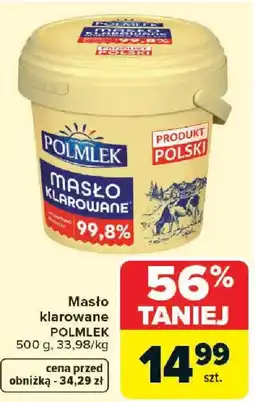 Carrefour Polmlek Masło klarowane oferta