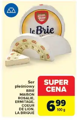 Carrefour Coeur de Lion Ser pleśniowy Brie oferta