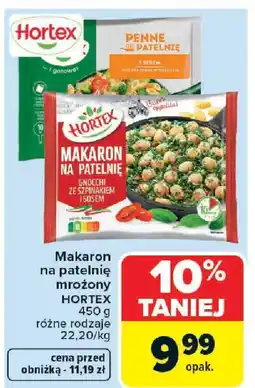 Carrefour Hortex Makaron na patelnię mrożony oferta