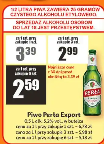 Auchan Piwo Perła Export oferta