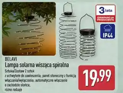 ALDI Lampa solarna wisząca spiralna BELAVI oferta