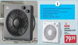 ALDI AMBIANO Wentylator 45 W oferta