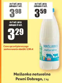 Auchan Maślanka naturalna Pewni Dobrego oferta