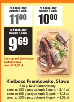 Auchan Kiełbasa Peerelowska, Sława oferta