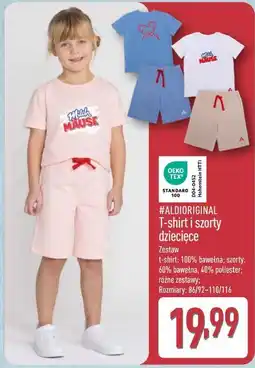 ALDI T-shirt i szorty dziecięce #ALDIORIGINAL oferta