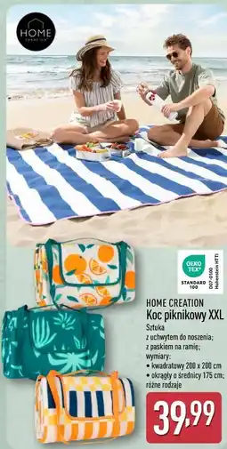 ALDI HOME CREATION Koc piknikowy XXL oferta