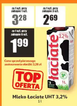 Auchan Mleko Łaciate UHT 3,2% oferta