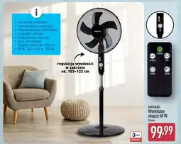 ALDI AMBIANO Wentylator stojący 50 W oferta