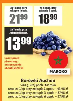 Auchan Borówki Auchan oferta