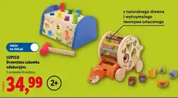 Lidl LUPILU Drewniana zabawka edukacyjna oferta