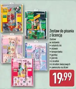 ALDI Zestaw do pisania z licencją oferta