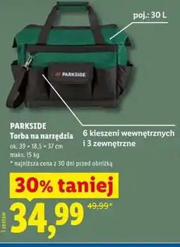 Lidl PARKSIDE Torba na narzędzia oferta
