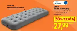 Lidl CRIVIT Materac kempingowy oferta
