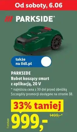 Lidl PARKSIDE Robot koszący smart z aplikacją, 20 V oferta