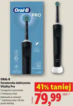 Lidl ORAL - B Szczoteczka elektryczna Vitality Pro oferta