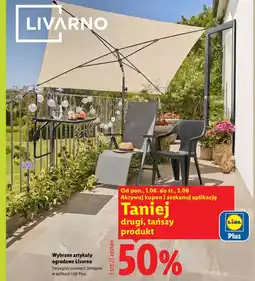 Lidl Wybrane artykuły ogrodowe Livarno oferta
