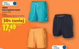 Lidl Szorty kąpielowe męskie oferta