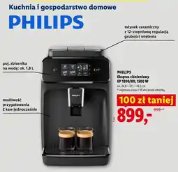 Lidl PHILIPS Ekspres ciśnieniowy EP 1200/00, 1500 W oferta