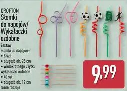 ALDI Słomki do napojów/Wykałaczki ozdobne CROFTON oferta